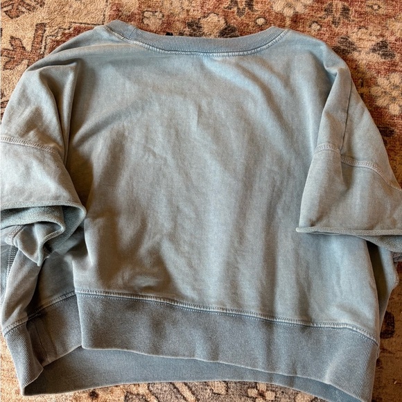 Urban Outfitters Blue Cropped Sweatshirt - Picture 3 of 3